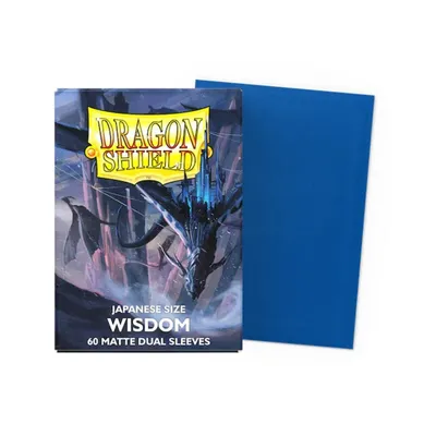 Produktbild von Dragon Shield Japanese Size Dual Matte Sleeves - Wisdom (60 Sleeves)