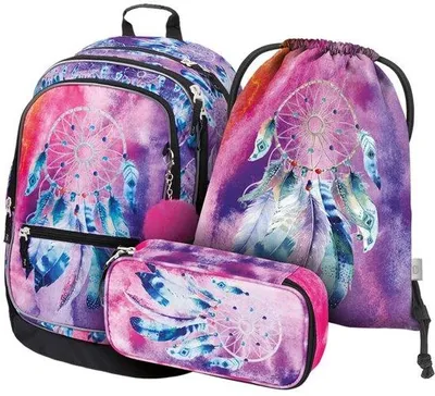 Productafbeelding van Schoolrugzak Set 3-delig - Ergonomische Schooltas voor Basisschool