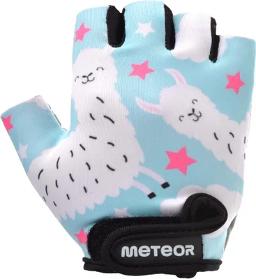 Immagine prodotto di Guanti da ciclismo Meteor per bambini, guanto da bici gel BMX, guanti da ciclismo per ragazzi, guanti da ciclismo per ragazze M Alpacas