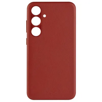 Obrázek produktu pro Ochranný kryt pro Galaxy S24 Plus, Fixed MagLeather MagSafe, červený