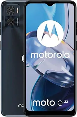 Zdjęcie produktu dla Motorola Moto E22 32 GB Dual-Sim Astro Black Neu