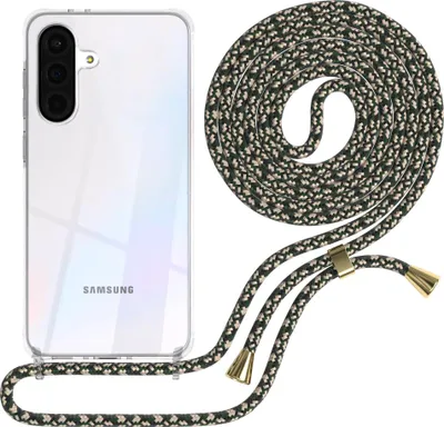 Produktbild von EAZY CASE Handykette mit Hülle für Samsung Galaxy A36 Backcover Handykette, zum Umhängen in Grün