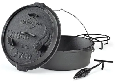 Immagine prodotto di Küchenprofi Dutch Oven 5,5 L, 30 cm 306501030 4007371070461