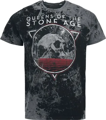 Produktbild von Queens Of The Stone Age T-Shirt Herren Skull grau M