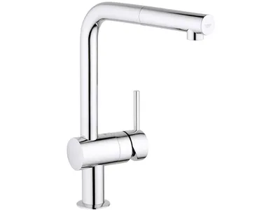 Zdjęcie produktu dla Bateria kuchenna GROHE z główką prysznicową MINTA chrom 32168000