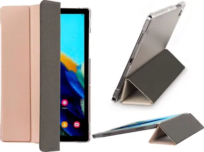 Imagen del producto de Funda transparente color beige para tablet Samsung Galaxy Tab A8 de 10,5 pulgadas