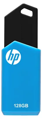 Produktbild von HP v150w, 128 GB, USB Typ-A, 2.0, 14 MB/s, Dia, Schwarz, Blau