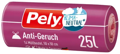 Obrázek produktu pro Pely klimaticky neutrální proti zápachu praktický se stahovací šňůrkou 25 litrů 14 kusů