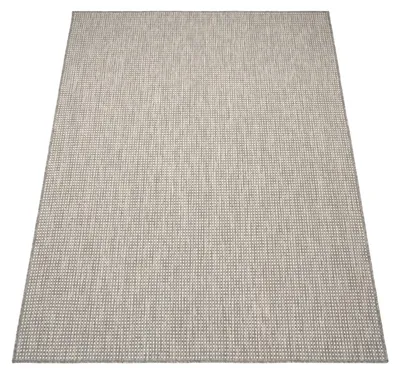Produktbild von Outdoor Teppich Modern einfarbig wetterfest Pflegeleicht für Garten & Balkon Grösse 60x100 cm