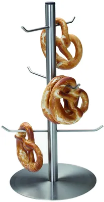 Produktbild von Brezelständer Gebäckständer Wurstständer Edelstahl 450 mm hoch