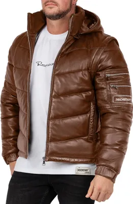 Produktbild von Reichstadt Herren Echtleder Jacke 22RS032LUX Cognac L