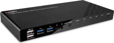 Immagine prodotto di Lindy 39313 - 4096 x 2160 Pixel - 4K Ultra HD - Schwarz
