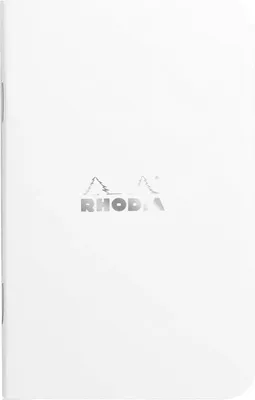 Produktbild von Rhodia 20x Notizheft Rhodia 7,5x12cm 24 Blatt kariert 80g - Weiß 119151C
