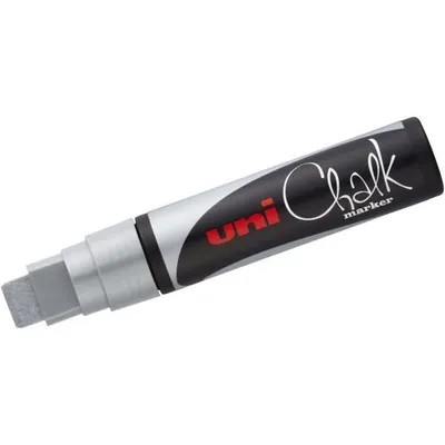 Immagine prodotto di Uni-Ball ChalkGlass PWE-17K marcatore a gesso Scalpello Argento 1 pz