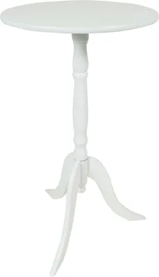 Produktbild von 1.02 Odkládací stolek kulatý Ø 29,5 cm - Barva: bílá