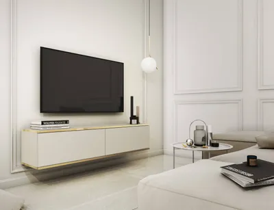 Produktbild von TV-Lowboard Oro 135 beige hängend