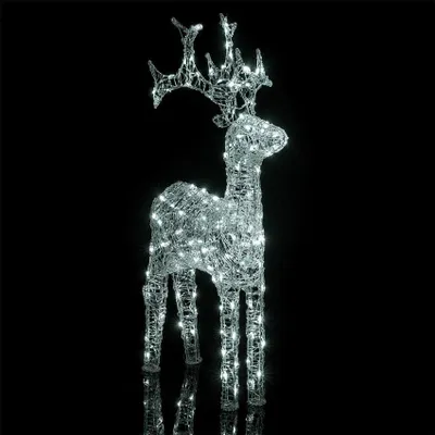 Weihnachtsbeleuchtung, Niederspannung, kaltweiß, 75 cm