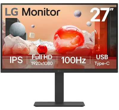Produktbild von 27BA750-B.AEU (68.6 cm (27 Zoll), schwarz, FullHD, IPS, USB-C, 100Hz Panel)
