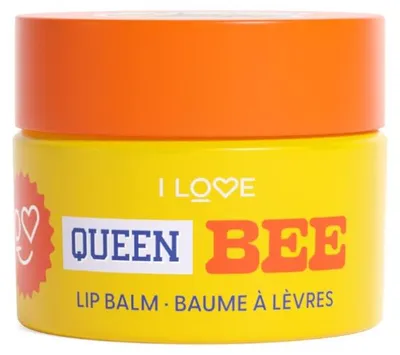 Image de I Love, Queen Bee, Baume à lèvres végétalien, hydratant, 10 g