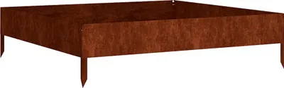 Produktbild von vidaXL Hochbeet 100x100x26 cm Cortenstahl