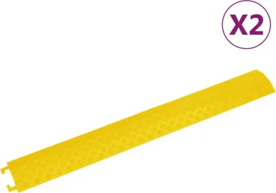 Zdjęcie produktu dla The Living Store Mostki kablowe 2 szt. 98,5 cm Żółty