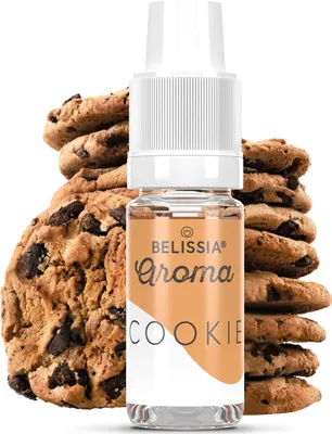 Produktbild von Belissia Lebensmittelaroma Cookie - 10ml Hochdosiertes Aroma - Kalorienfrei, Vegan - Für Speisen, Getränke, Shake, Quark, Nebelmaschine, Diffuser uvm.
