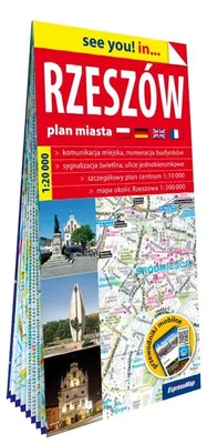 Produktbild von Rzeszów 1:20.000. Karte / Stadtplan. Ausgabe 2024. ExpressMap