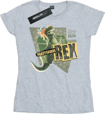 Produktbild von Disney - "Toy Story Partysaurus Rex" T-Shirt für Damen BI44262 (XL) (Grau)