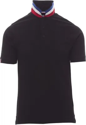 Produktbild von Herren Poloshirt "NATION" - Payper Schwarz/Frankreich M