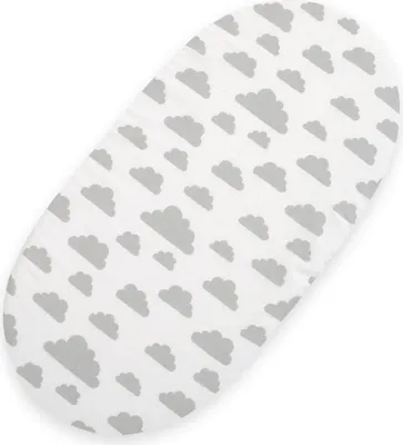 Obrázok produktu pre Bavlnená obliečka na vankúš - Mandashoes - Oeko-Tex, priedušná a mäkká - 75 x 35 cm - Sivá