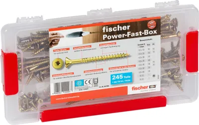Produktbild von fischer Power - Fast Box 245 tlg.