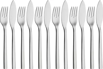 Produktbild von WMF Fischbesteck-Set 12-teilig Nuova