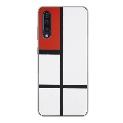 Produktbild von MuchoWow® Handyhülle Schutzhülle Hülle für Samsung Galaxy A50 Komposition - Piet Mondrian Silikon Softcase Handy Hülle - Mobiltelefonhülle