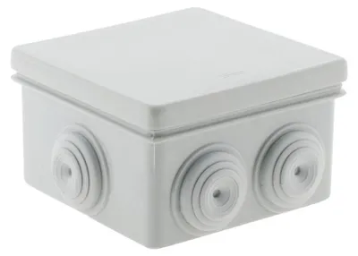 Image de Boîte Dérivation Ip55 Zenitech étanche Ip55, Compacte 60x60x40mm - Hbf