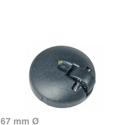 Produktbild von Bosch Siemens Laufrolle, Lenkrolle Rad vorne mit Stahlachse für Bodenstaubsauger - Nr.: 00027606, 027606