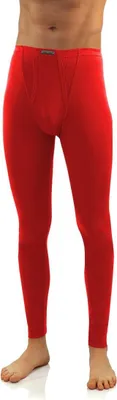 Immagine prodotto di Kalesony da uomo di Sesto Senso - Cotone confortevole, SLIM FIT, Traspirante, Comfort tutto l'anno, Cintura in vita non costrittiva, Rosso, Art. 114, Ideale per l'uso quotidiano e all'aperto, Nuovo M