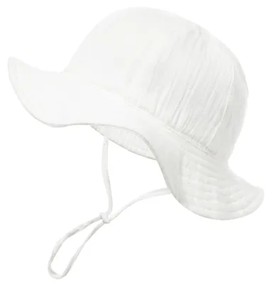 Produktbild von Baby Sonnenhut Baumwolle UV-Schutz 6-12 Monate verstellbar, für die Sonne