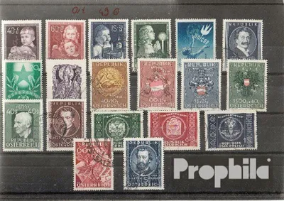 Produktbild von Briefmarken Österreich 1949 1949 gestempelt