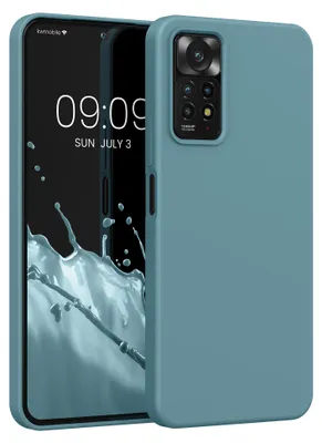 Produktbild von kwmobile Handyhülle für Xiaomi Redmi Note 11 Pro / Note 11 Pro (5G) / Note 12 Pro (4G) Hülle - Case Silikon - Kabelloses Laden - Schutzhülle Cover in