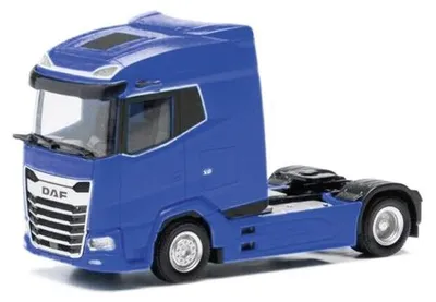 Zdjęcie produktu dla Herpa Ciężarówka DAF XG z naczepą, niebieska 315760-003