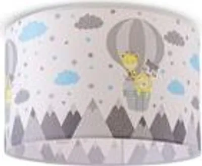 Produktbild von Deckenlampe Kinderzimmer Pendelleuchte Babyzimmer Feuerwehr Straße Polizei E27Leuchtenart / FarbeDeckenleuchte - Weiß