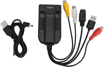 Productafbeelding van Video Capture Card - Opname Apparaat - Oude Media Digitaliseren - HDMI AV S-Video Invoer - 1920x1080@30Hz - Zwart