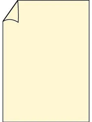 Produktbild von Briefbogen Paperado A4 100g chamois RÖSSLER 16400108 210x297mm gerippt