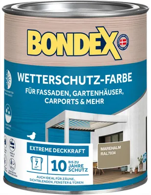 Produktbild von Bondex Wetterschutzfarbe 2,5 L 0,75 L marehalm