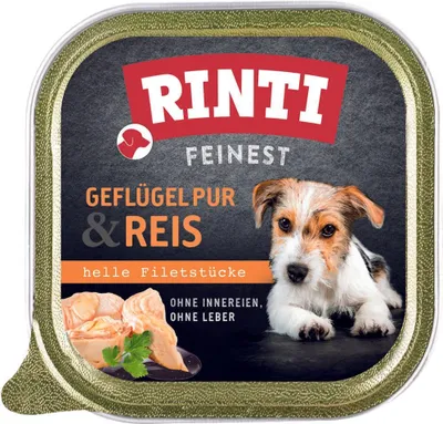 Produktbild von Rinti - Feinest 11x150g | Geflügel Pur & Reis