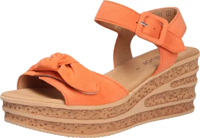 Produktbild von Gabor Sandalette 4.653.14, Rauleder, Orange, Damen