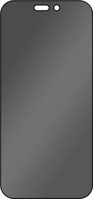 Produktbild von Schutzfolie Apple iPhone 15 - Panzerglas - Cazy - Schwarz