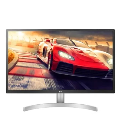 Produktbild von LG 27UL500P-W, 68,6 cm (27"), 3840 x 2160 Pixel, 4K Ultra HD, LED, 5 ms, Silber