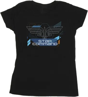 Produktbild von Disney - "Lightyear Star Commands" T-Shirt für Damen BI29205 (L) (Schwarz)