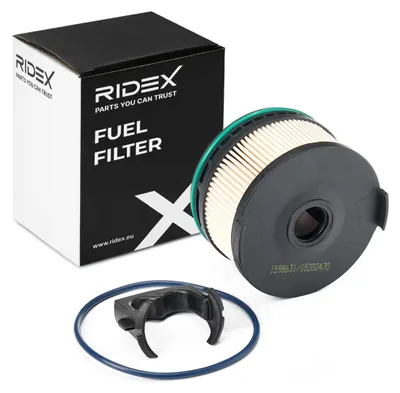 Produktbild von Kraftstofffilter RIDEX 9F0495 passend für MERCEDES-BENZ C-Klasse T-modell (S205) Filtereinsatz